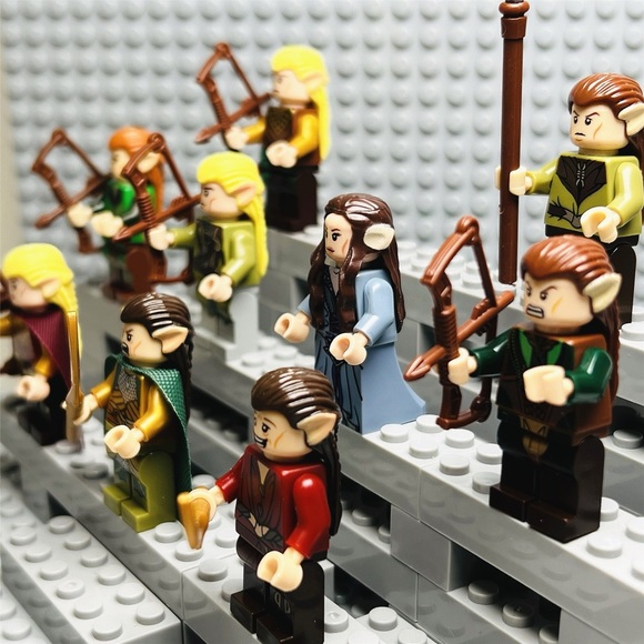 Lord of the Rings Custom Minifigure Lot of 9 - Picture 2 of 3
